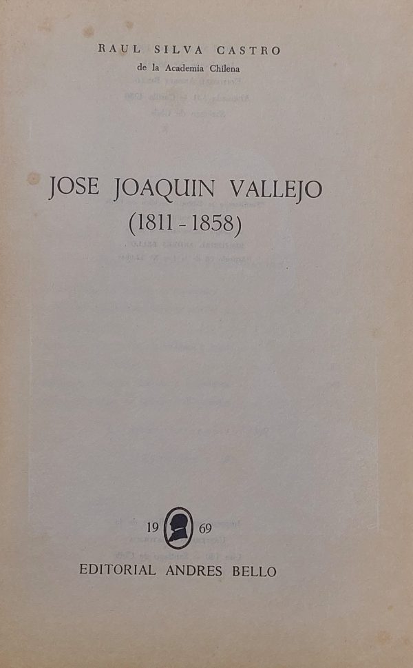 José Joaquín Vallejo (1811 - 1858)