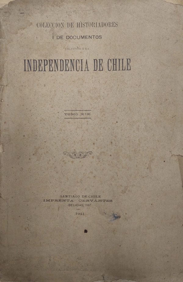 Coleccion de Historiadores i de documentos