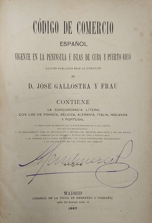 Código de Comercio Español