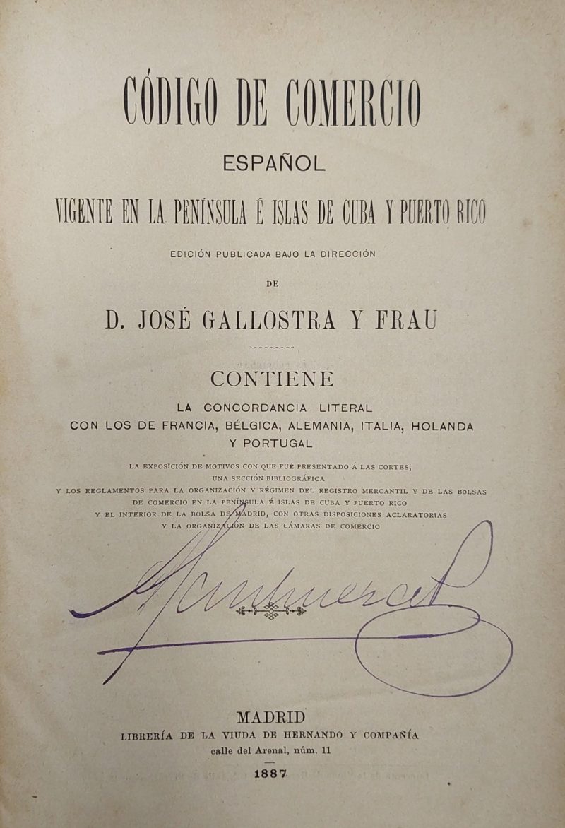 Código de Comercio Español