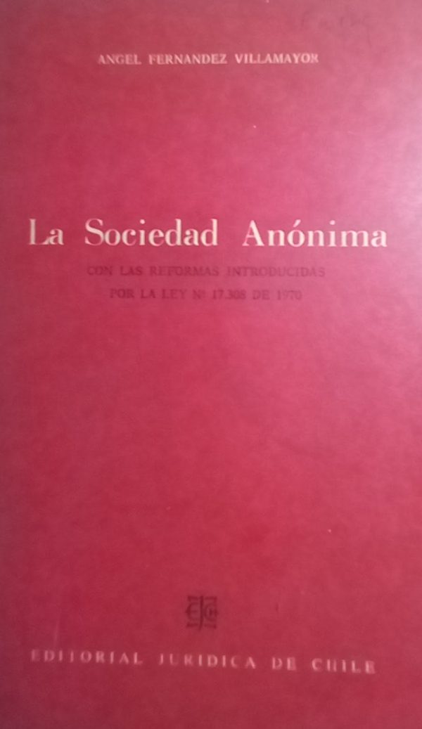 LA SOCIEDAD ANONIMA