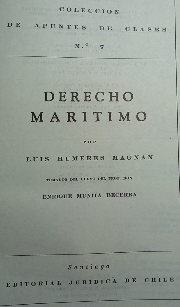 DERECHO MARITIMO