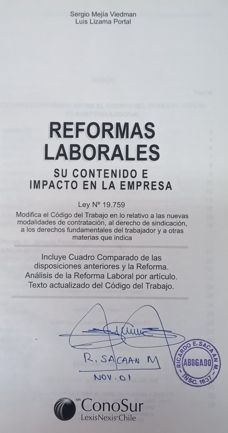 REFORMAS LABORALES SU CONTENIDO E IMPACTO EN LA EMPRESA