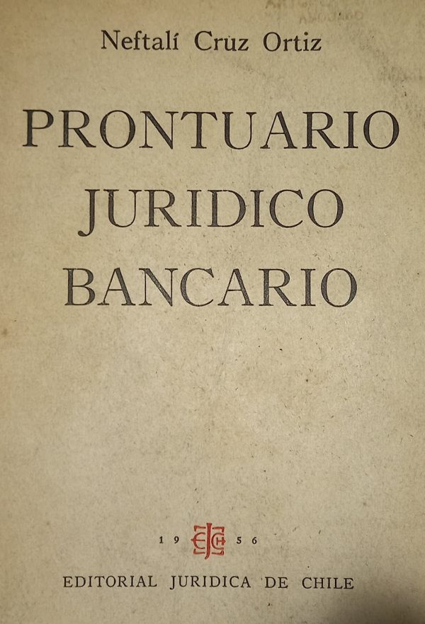 PRONTUARIO JURIDICO BANCARIO