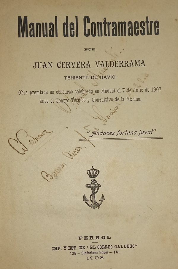 MANUAL DEL CONTRAMAESTRE