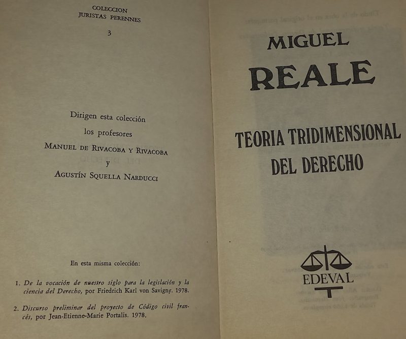 TEORIA TRIDIMENCIONAL DEL DERECHO