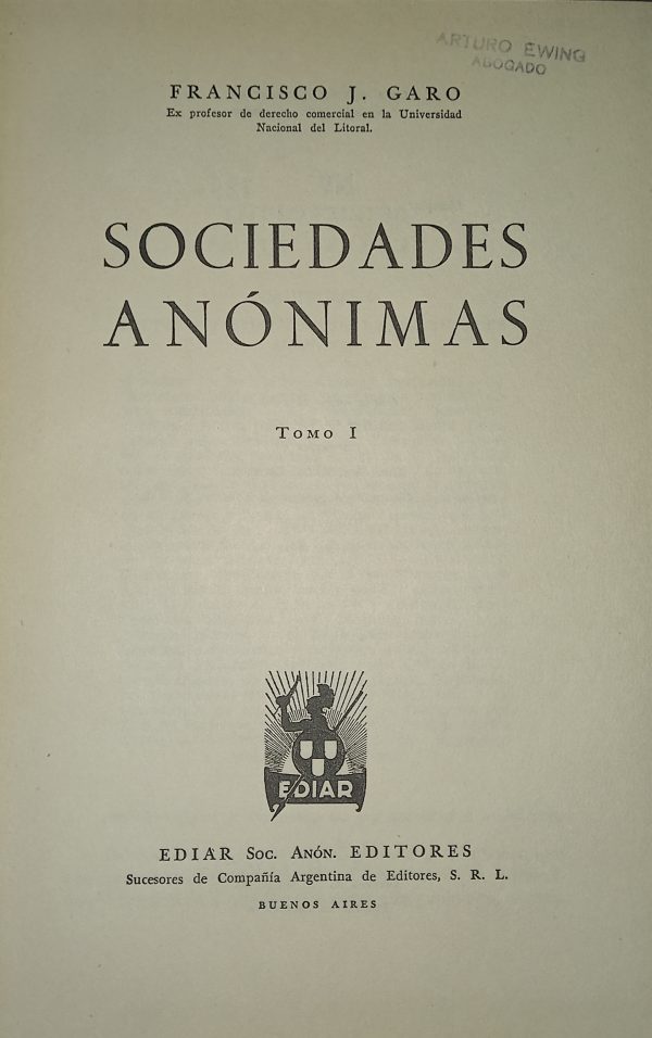 SOCIEDADES ANONIMAS