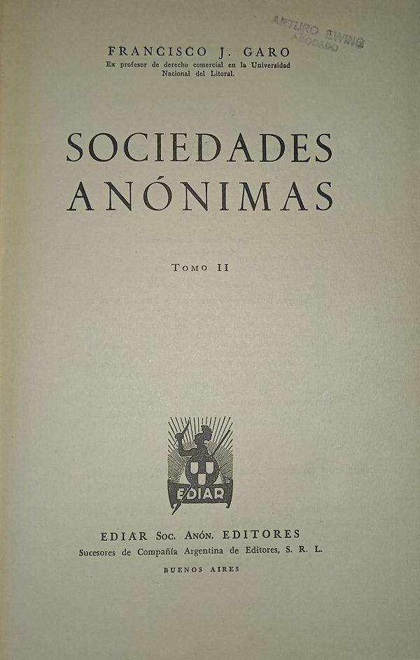 SOCIEDADES ANONIMAS - Imagen 2