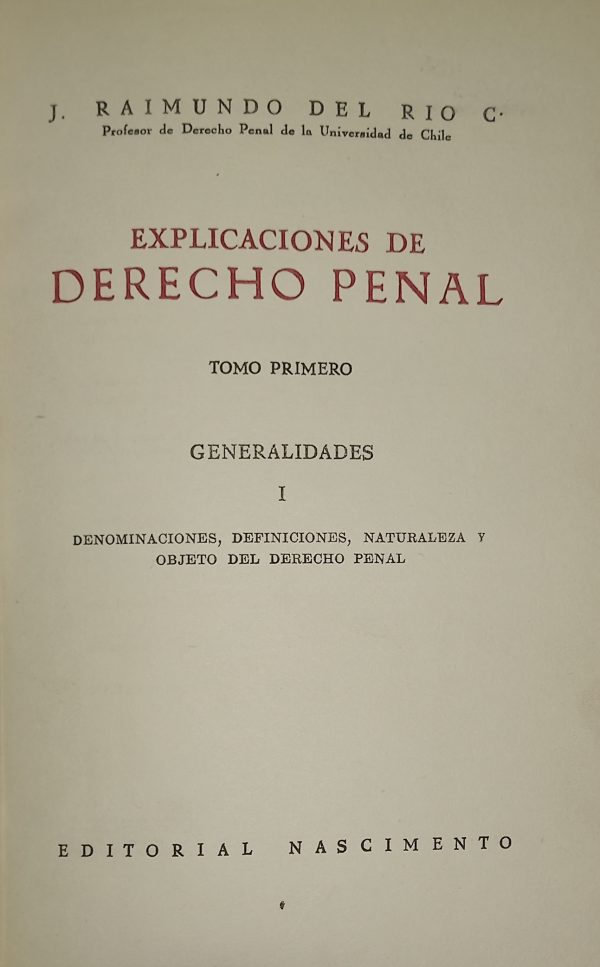 Explicaciones de derecho penal - Imagen 2
