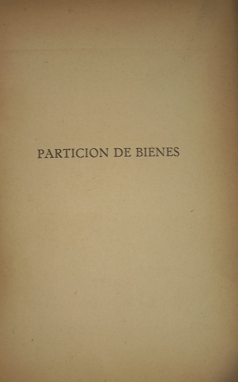  Partición de bienes. Explicaciones de clases... - Imagen 2