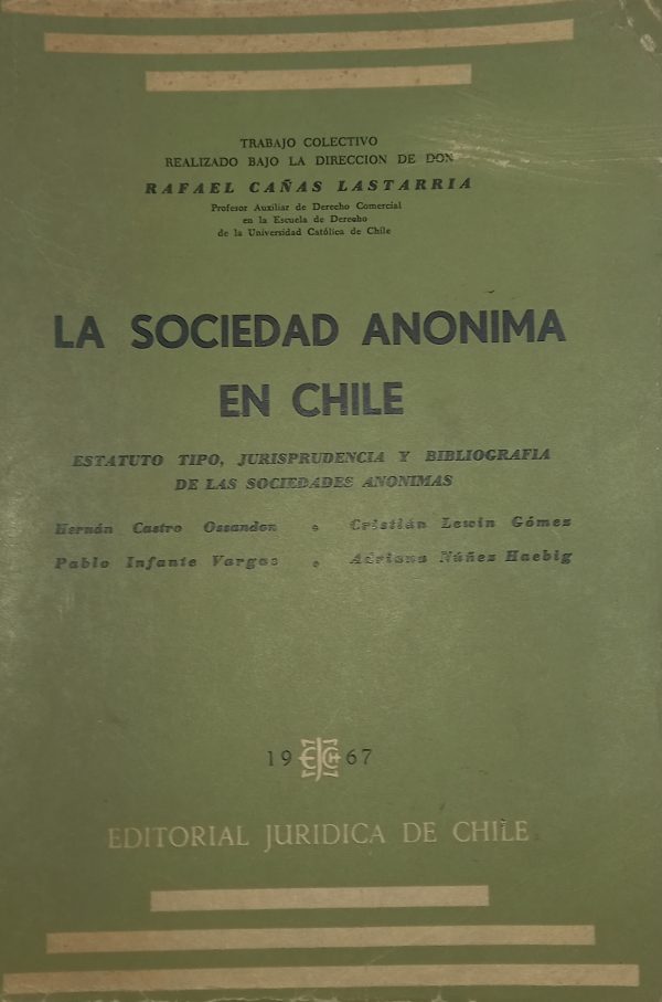 La Sociedad Anónima en Chile