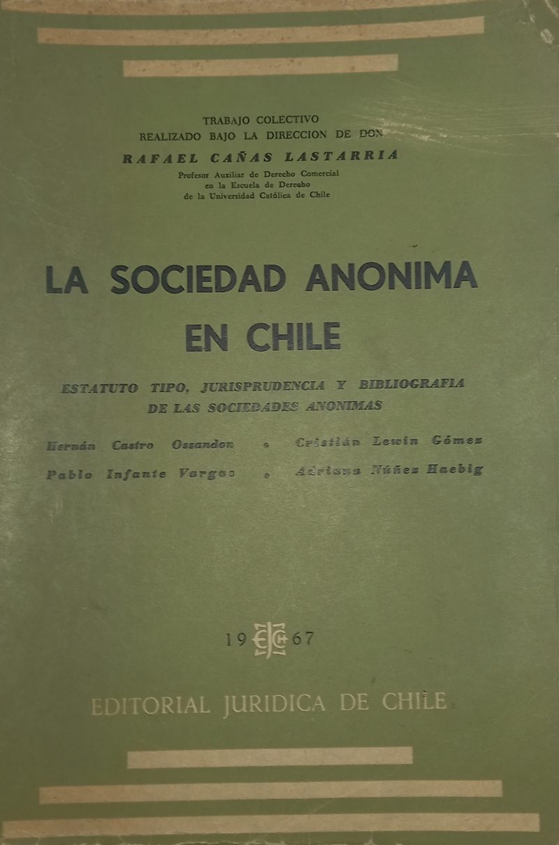 La Sociedad Anónima en Chile