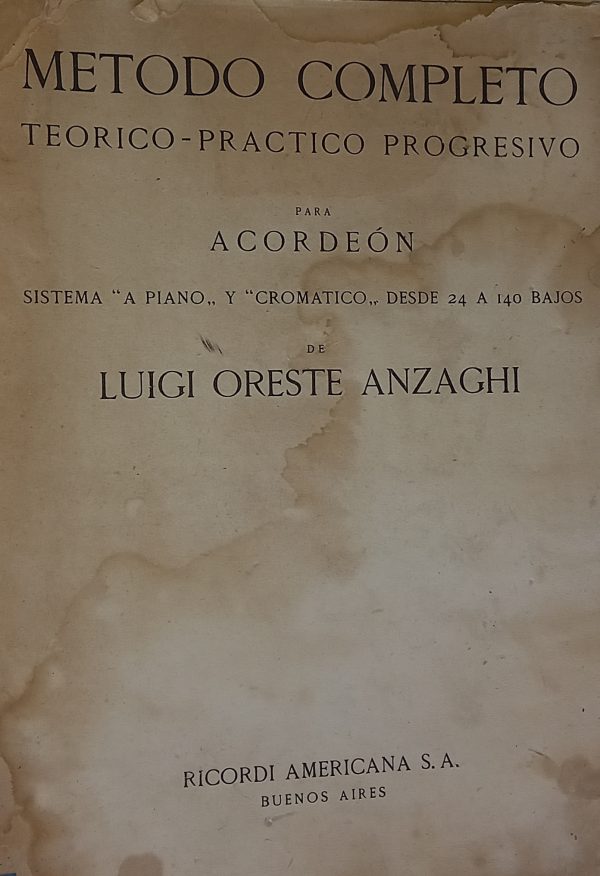 METODO COMPLETO PARA ACORDEON