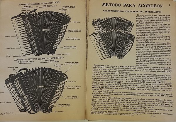METODO COMPLETO PARA ACORDEON - Imagen 5