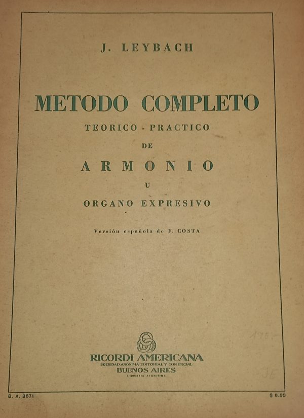 J. LEYBACH METODO COMPLETO