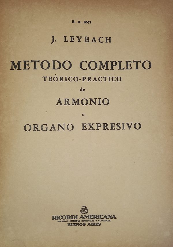 J. LEYBACH METODO COMPLETO - Imagen 2