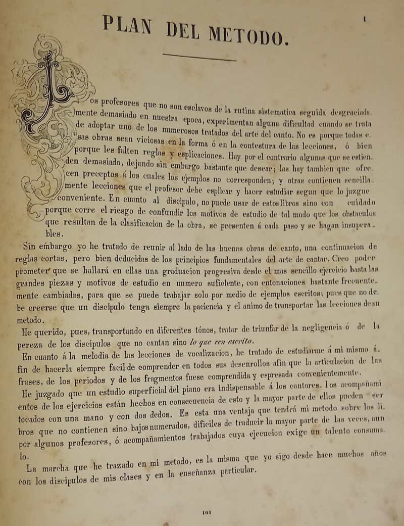 AUGUSTO PANSERON, METODO DE VOCALIZACION - Imagen 3