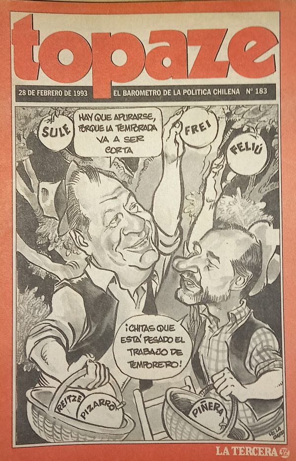 TOPAZE suplemento diario La Tercera - Imagen 5
